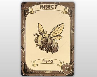 Magic the Gathering Insect Token 1/1