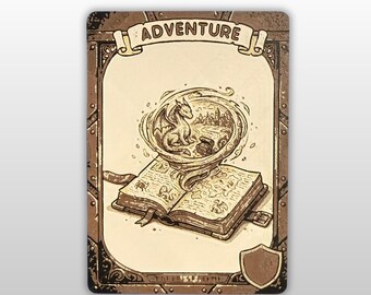 Magic the Gathering Adventure Token
