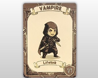 Magic the Gathering Vampire Token 1/1