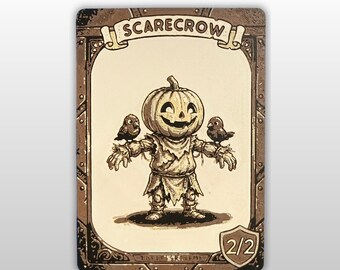 Magic the Gathering Scarecrow Token 2/2