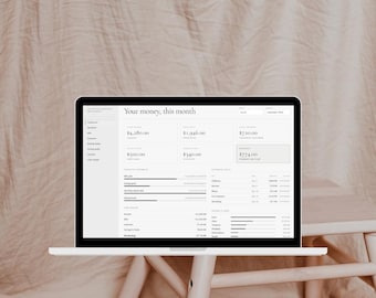 Paycheck Budget Planner | Bill Tracker, Sinking Funds, Savings Goals (Digital Download)