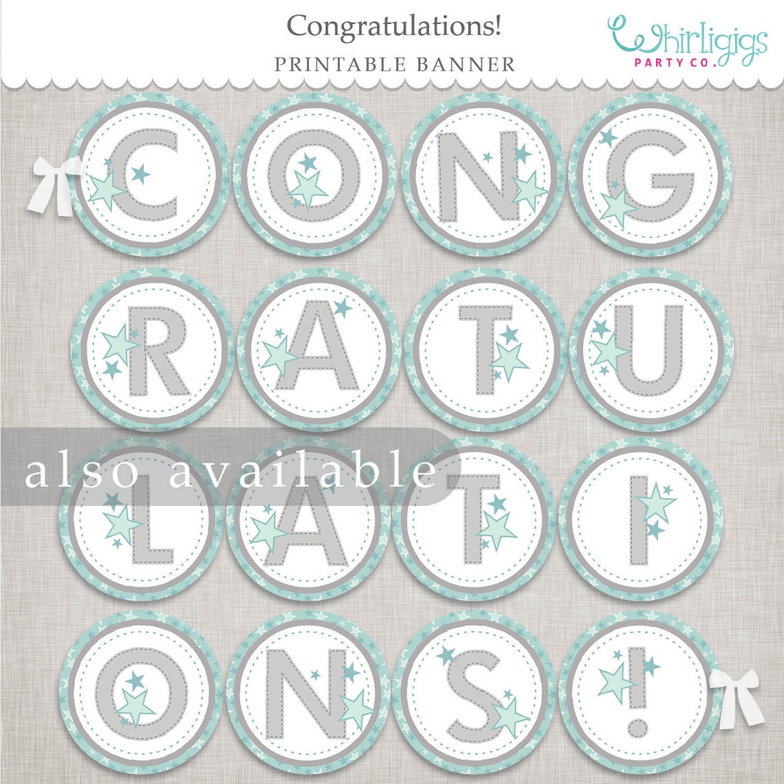It's A Boy Banner Printable File - Etsy