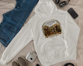 Country Society Hoodie, Hoodie Country Life
