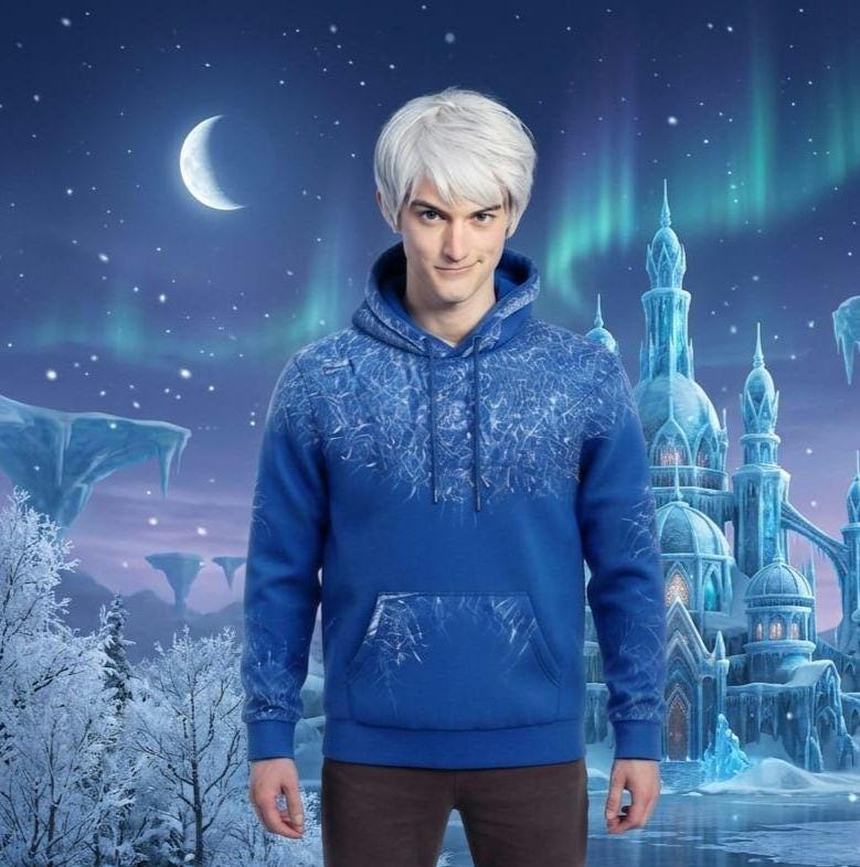 Jack Frost Hoodie - Etsy