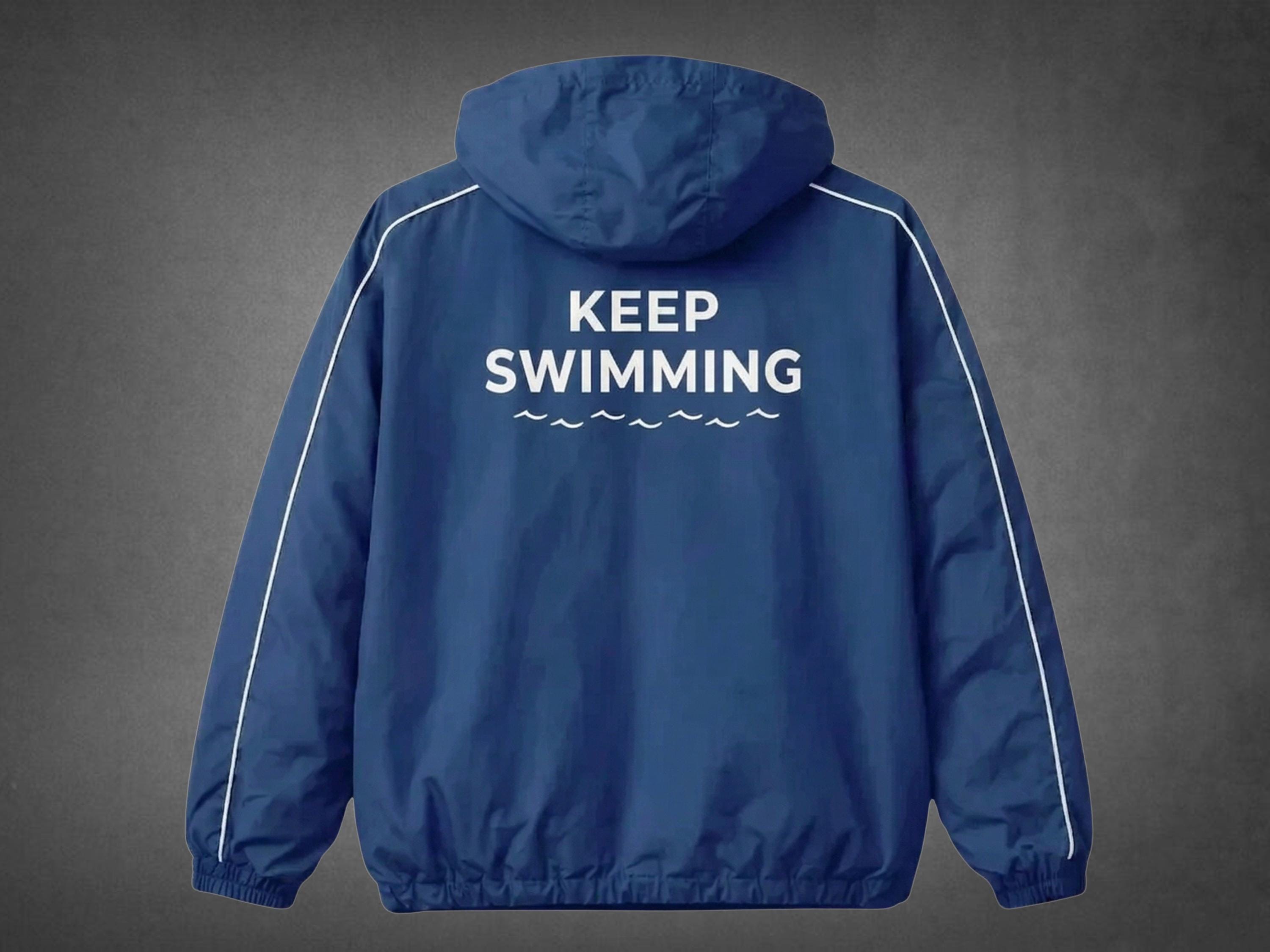 Keep Swimming Jacket - Etsy