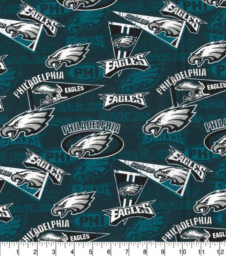 Philadelphia Eagles Baby Lovey Blanket Eagles Football Etsy