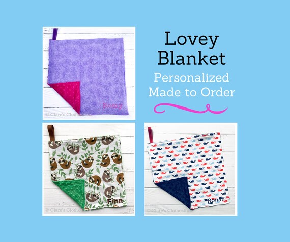 custom baby lovey