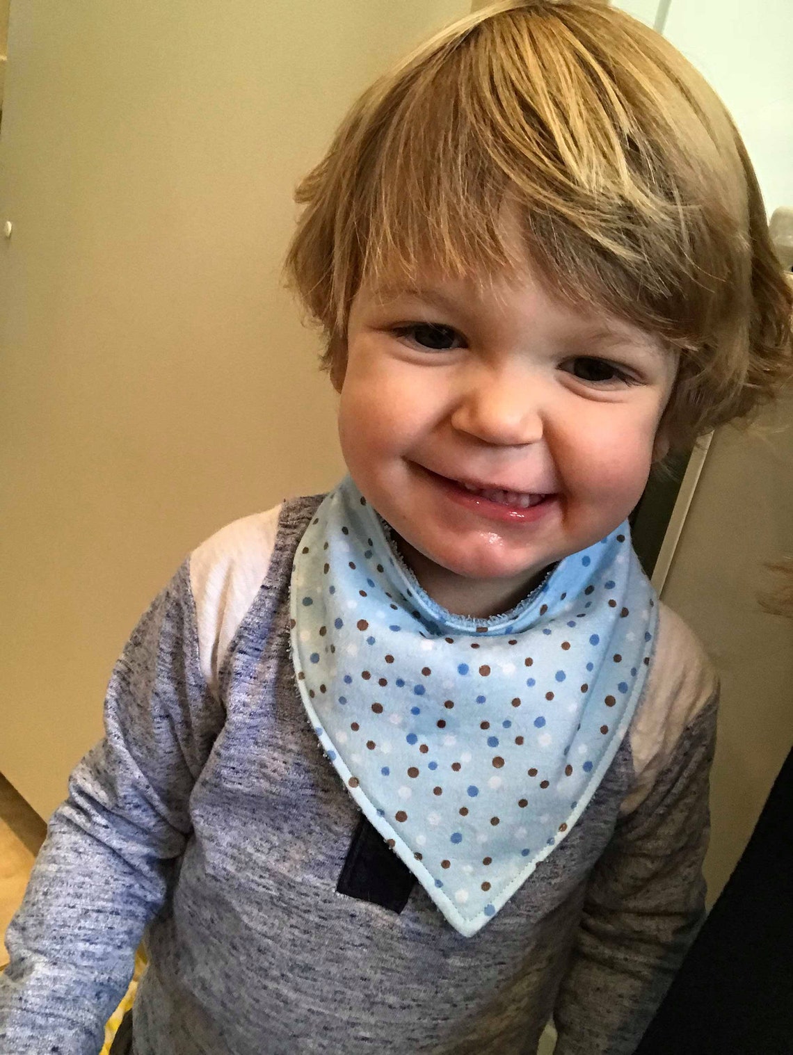 Pineapple Bandana Baby Bib Yellow Pineapples Flannel and Etsy