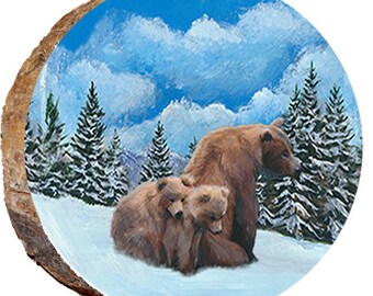 DAB035 Tetons with Three Bears
