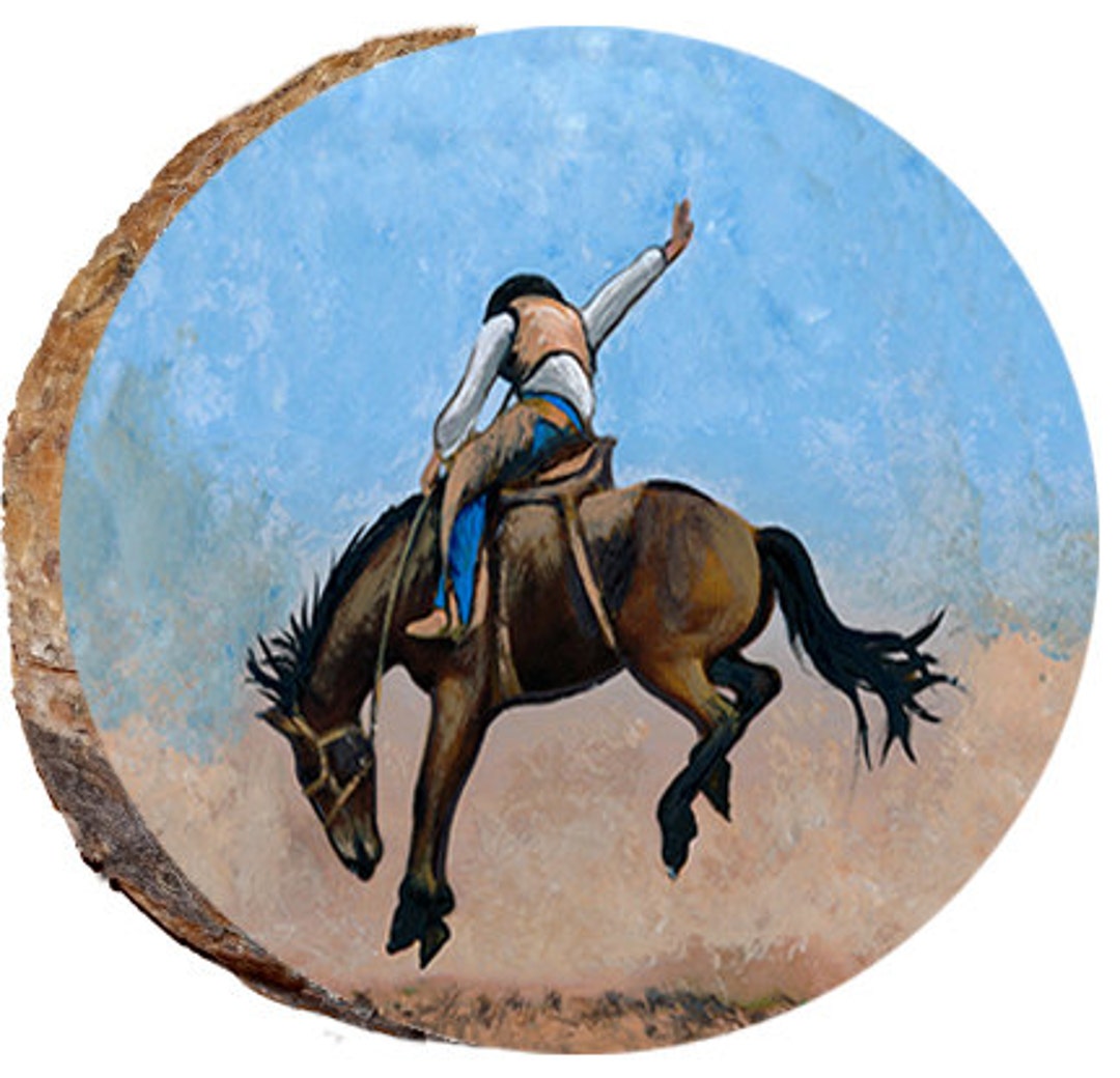 Bronc Rider - DPW027 - Etsy