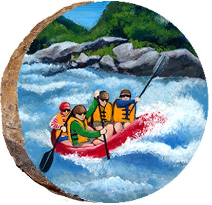 River Raft Poster Wall Hangings Wall Décor Home & Living Rafting,White Water Rafting ...