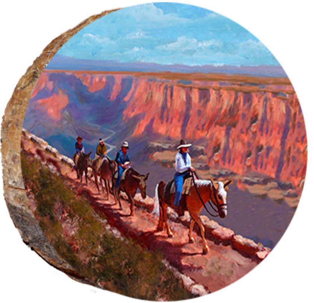 Mule Ride in the Grand Canyon DPS134