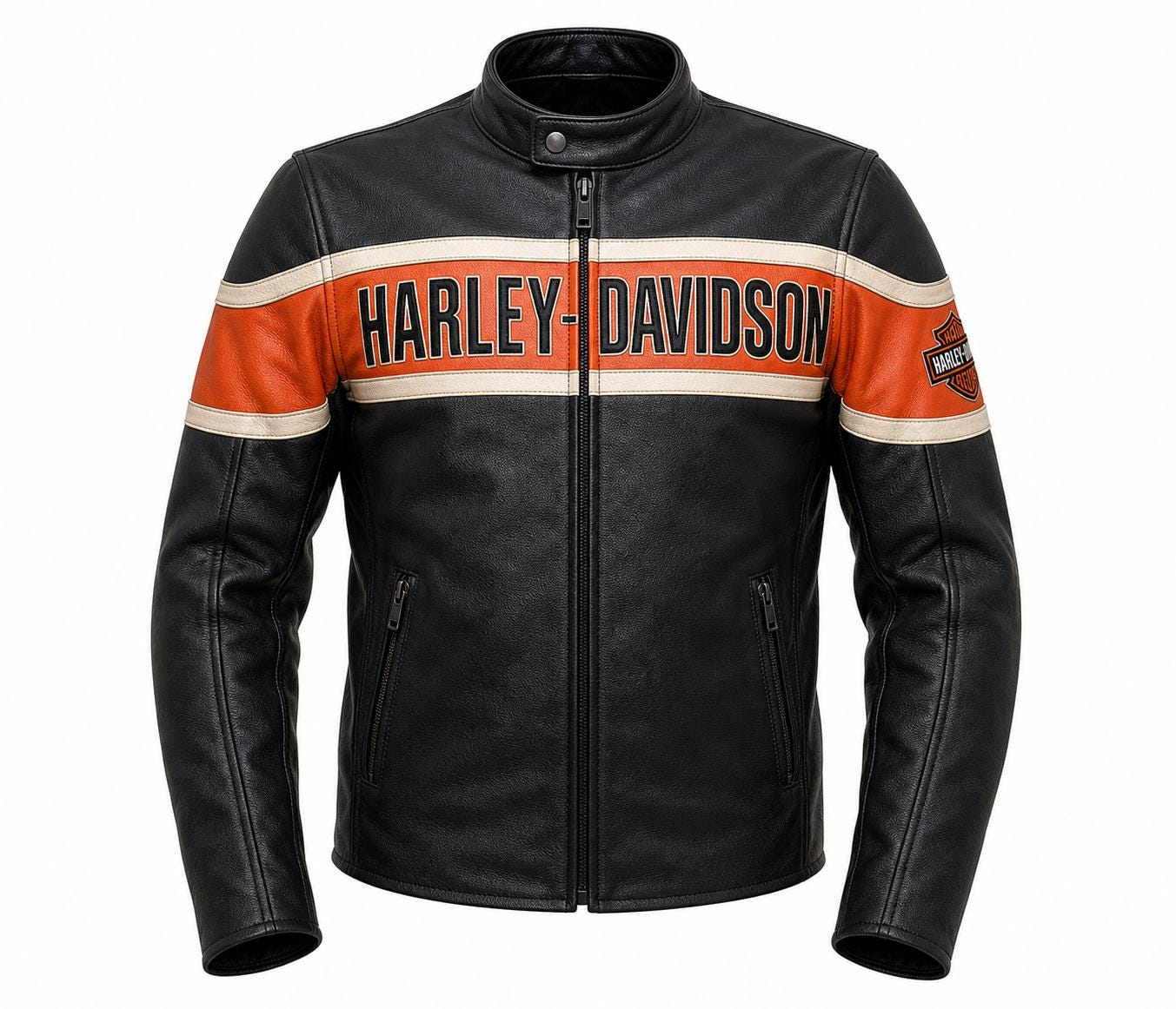 Vintage 80's Harley Davidson Leather Jacket - Etsy