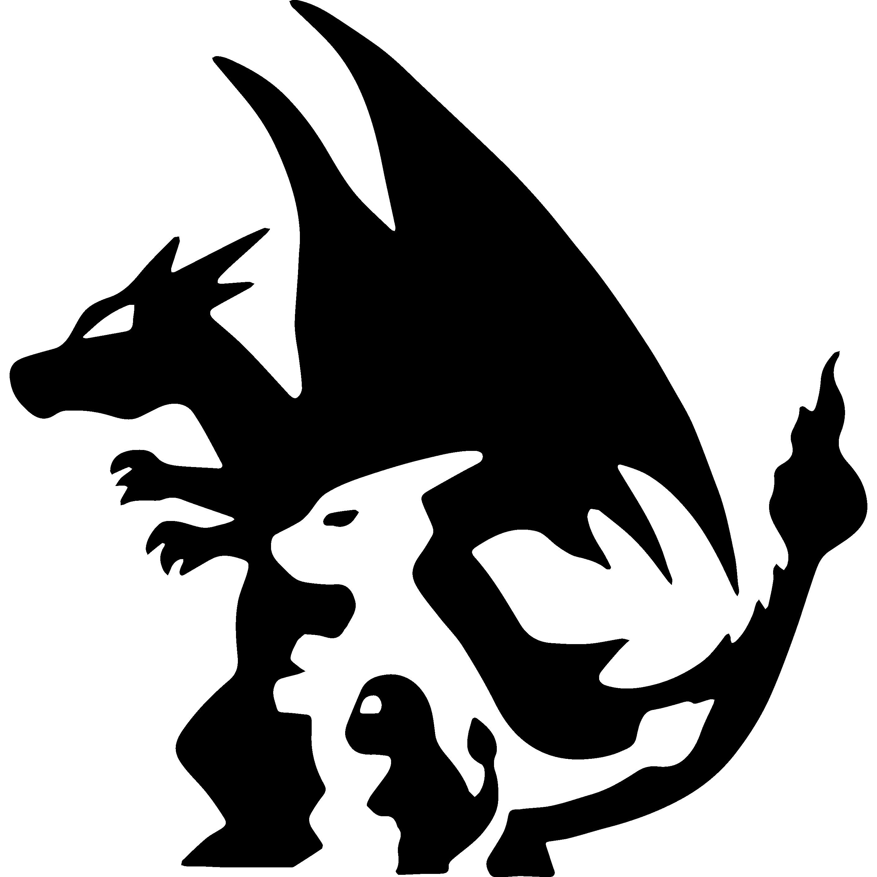 Charmander Evolution Pokémon Car Truck Vinyl Decal Etsy