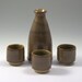 Raw Sienna Sake Set