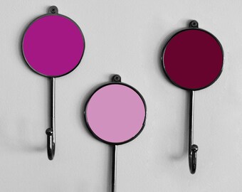 Purple Colour Robe Bedroom Door Coat Hook