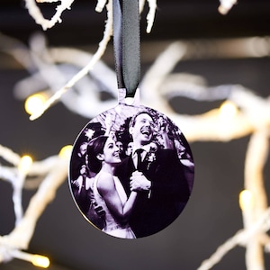 Personalised Christmas Tree Decoration, Christmas Decoration, Tree Decs,  Custom text Decor, Xmas Ornament, Decoration Gift
