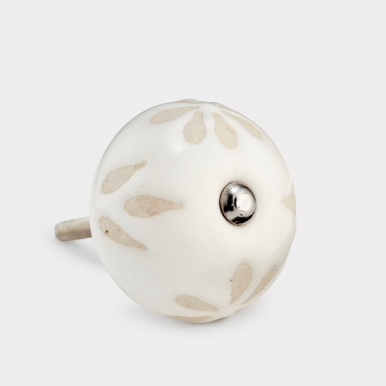 Large Selection of Cream Ceramic Door Knobs Handle Etsy UK