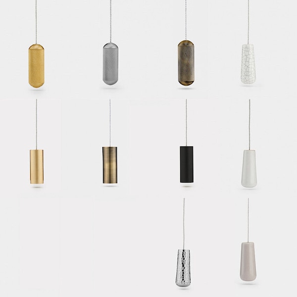 Brass, Ceramic And Aluminium Blind Pulls Available In A Gold, Silver, Copper, Antique Gold, White, Grey and Black Finish