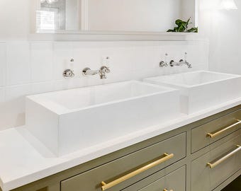 Hexagonal Solid Brass Cabinet Handles: Modern Gold Drawer Pulls for Kitchen, Wardrobe, Cupboard
