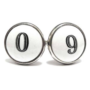 Alphabet Letter & Number Ceramic Cupboard Knobs image 5