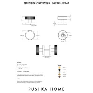 Klamki do drzwi z litego mosiądzu | Radełkowane, kolor Stone Dusk Taupe zdjęcie 3