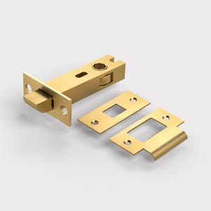 Mortice Door Latch, Satin Nickel, Brass, Bronze, Matte Black Finish