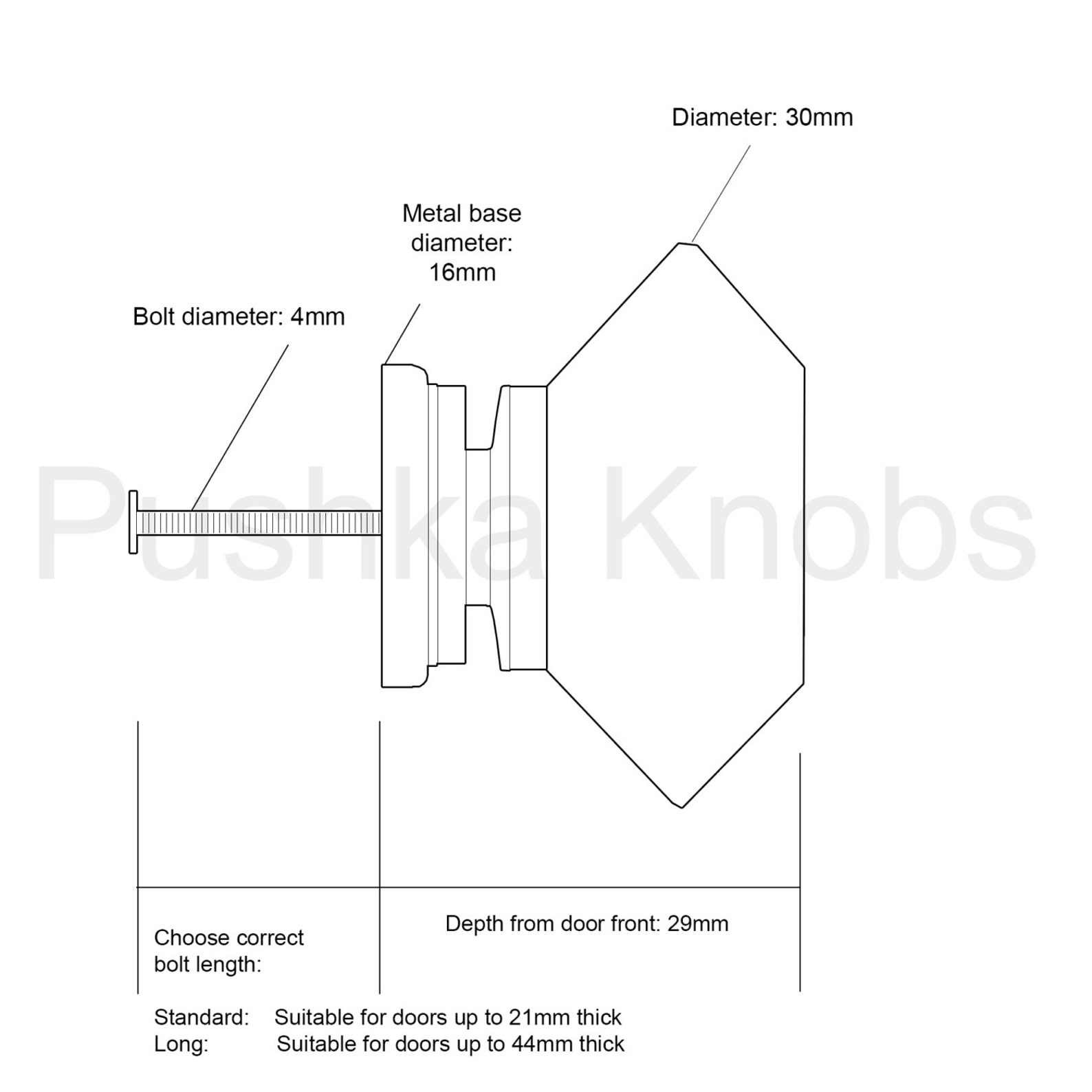 Crystal Door Knobs Glass Furniture Pulls Cupboard Knobs Etsy