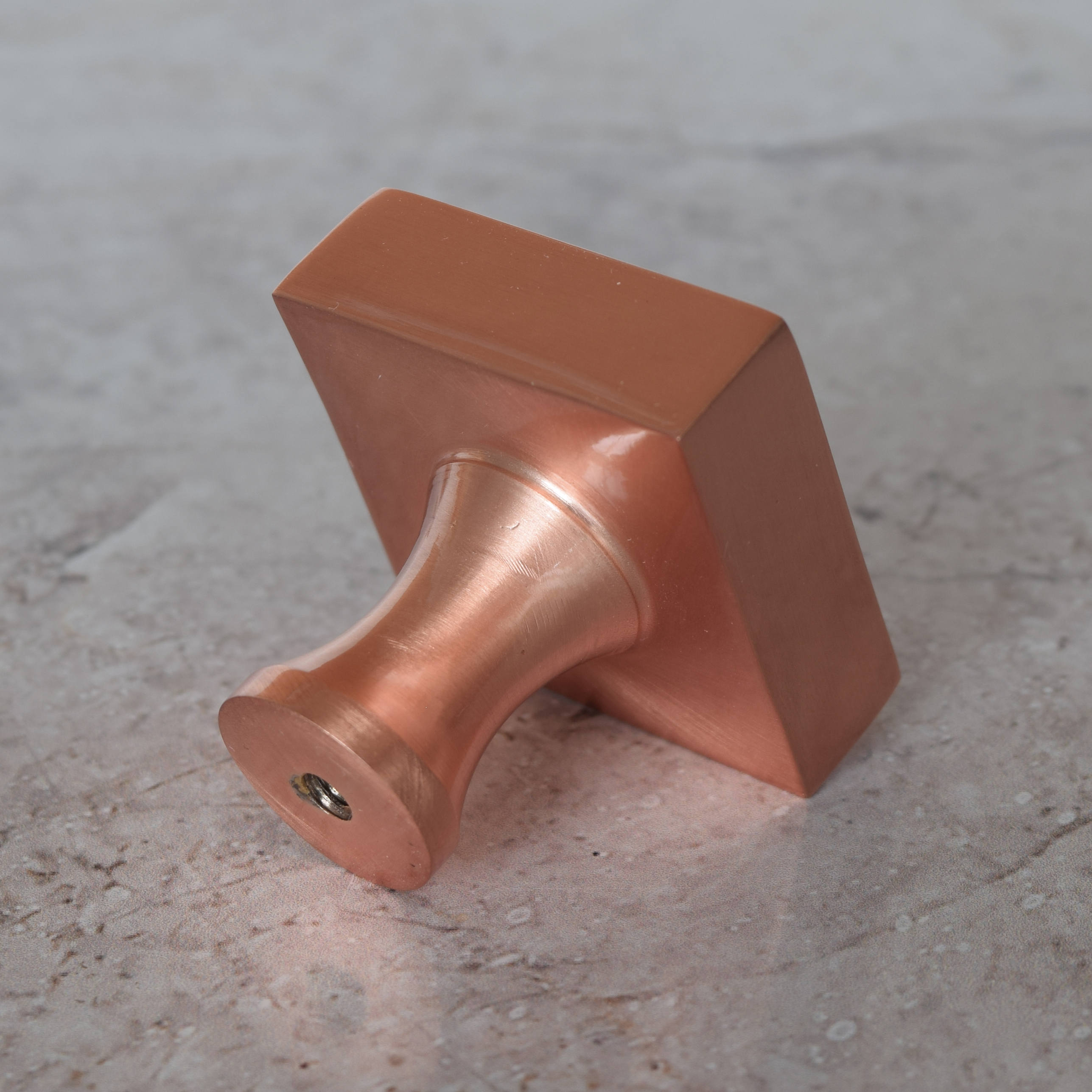 Solid Brass Schrank Knöpfe Moderne gebürstete Kupfer Möbel | Etsy