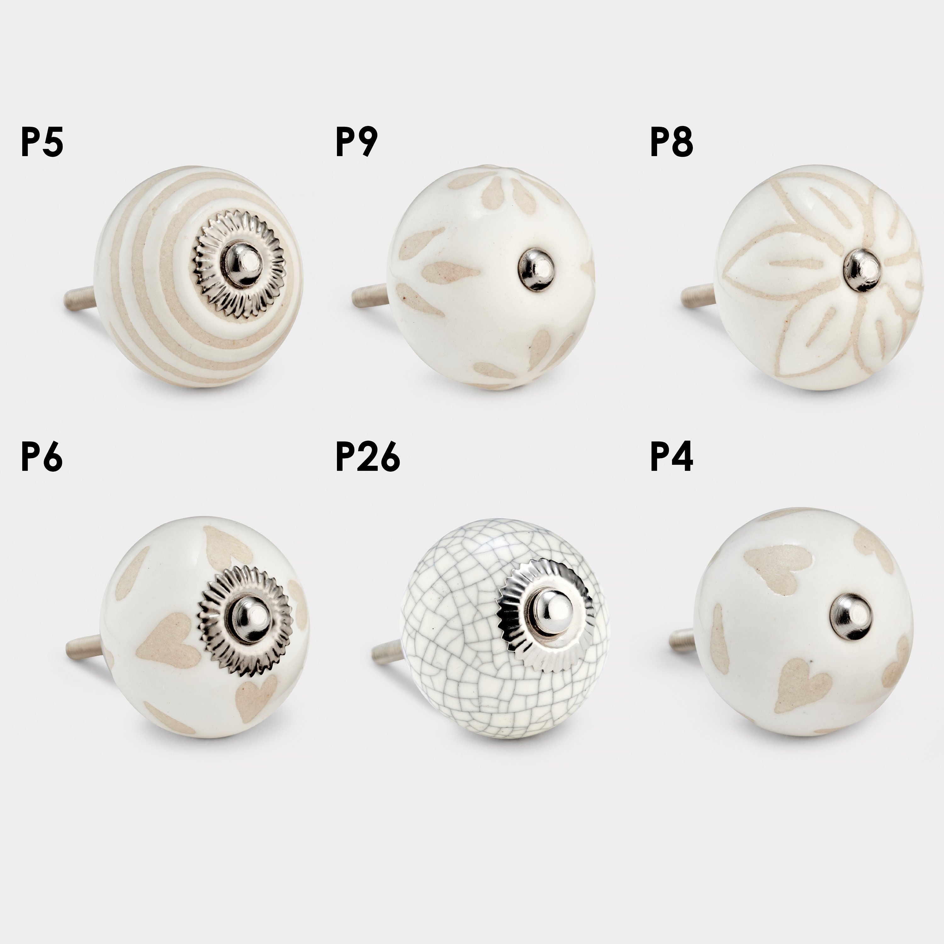 Craft Supplies & Tools Set of 8 Big Beauty Ceramic Knobs for Bedroom