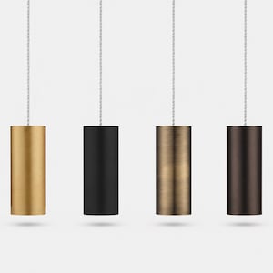 Brass Light Pulls | Suitable for Bathroom and Window Blinds |Available In A Gold, Antique Gold, Bronze and Black Finish