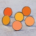 Orange Cupboard Cabinet Door Knobs 
