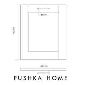 Solid Brass Hexagonal Cabinet Pull Handles, Art Deco Style Drawer Hardware 128mm Hole Centre