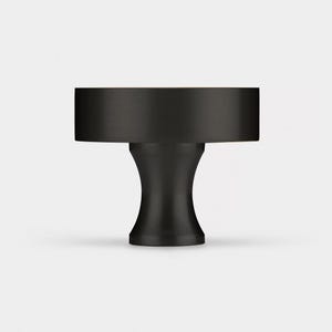 Solid Brass Round Cabinet Knob | Modern Furniture Hardware image 17