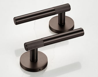 Brons massief messing lineaire deurkrukgrepen | Moderne interne hardware