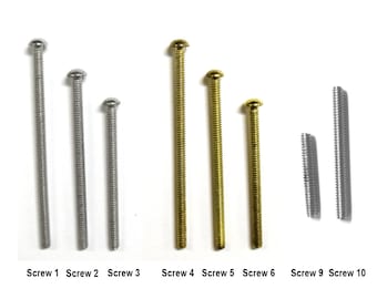 Additional Screws for Ceramic Hardware