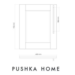 Solid Brass Hexagonal Cabinet Pull Handles, Art Deco Style Drawer Hardware 384mm Hole Centre
