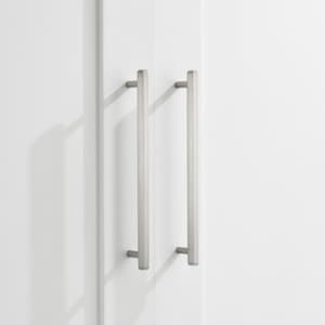 Brass Cabinet Pull Handles, kitchen bar handles, wardrobe handles Works with appliance units. Silver cupboard handles. Premium Door Hardware