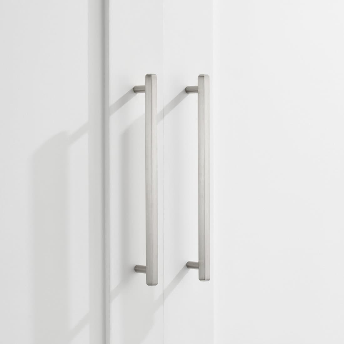 Solid Brass Hexagonal Cabinet Pull Handles, Art Deco Style Drawer Hardware