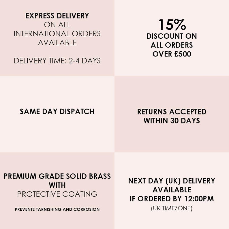 Made to Measure Brass Stair Rods, Knurled End Caps, Custom Cut Carpet Runners image 2