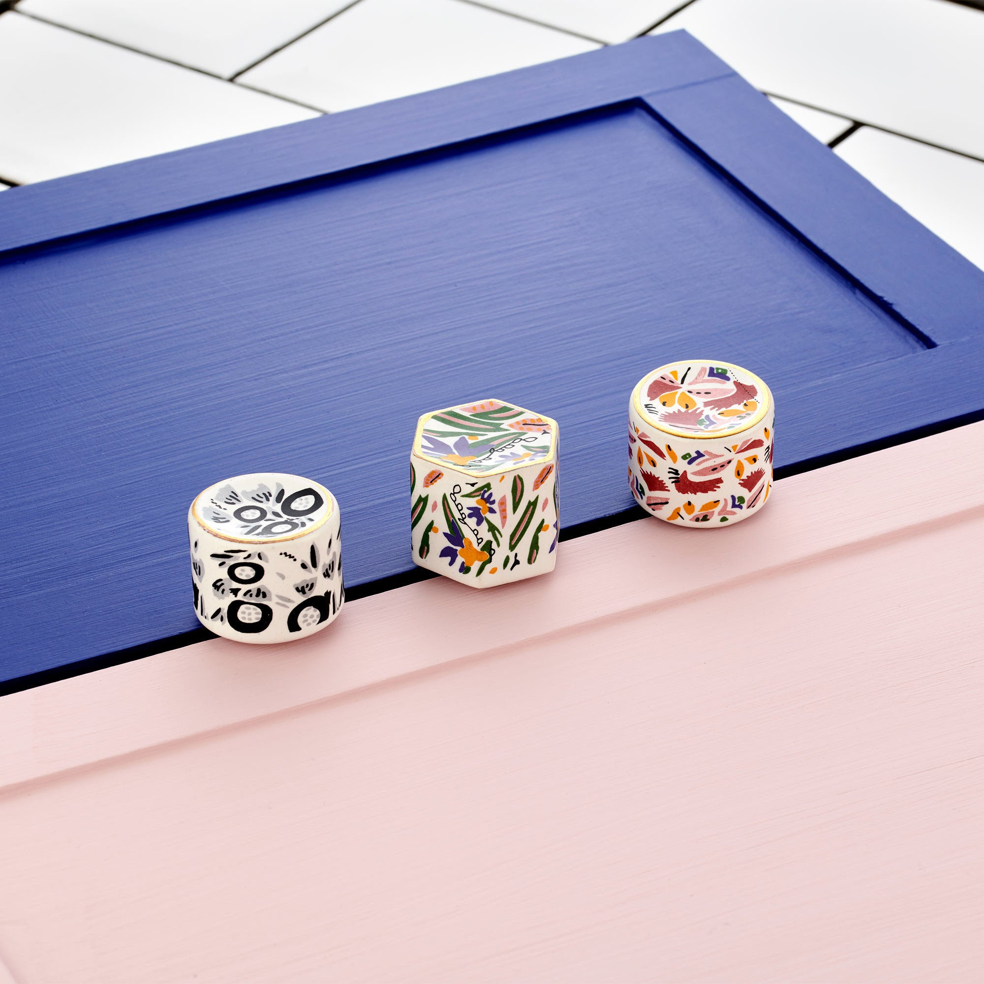 Handbemalte Schrankknöpfe Dekorative Keramik Schrank pulls | Etsy