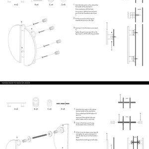 Half Moon Round Gold Door Handles Solid Brass Cabinet Wardrobe Pulls Sold as a Pair. Protective lacquer to prevent tarnishing. image 7