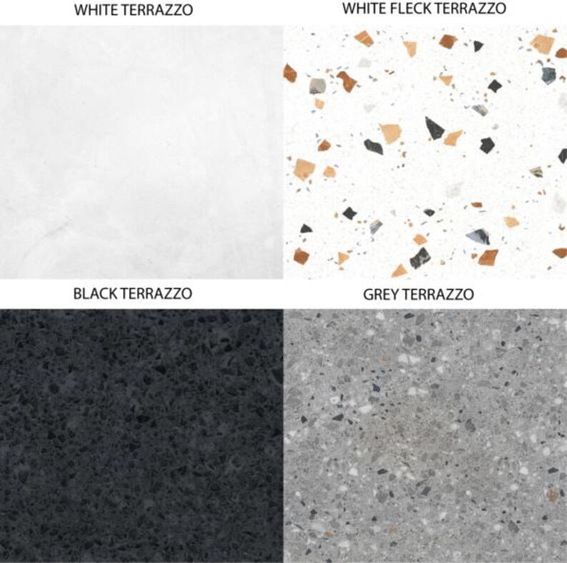 Solid Brass Silver Drawer Knobs With Terrazzo Insert. Cabinet Knobs, Cupboard Door Knobs, Wardrobe knobs, Kitchen Door Knobs, Dresser Knobs. image 5