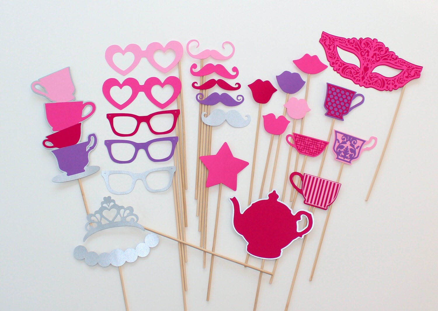Princess Tea Party Photo Booth Props Perfect for a Little Etsy