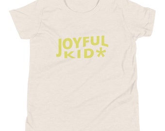 Joyful Kid Youth Short Sleeve T-Shirt, Matching Joyful Mama T-Shirt