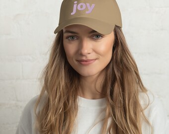 Joy in Pink Dad hat