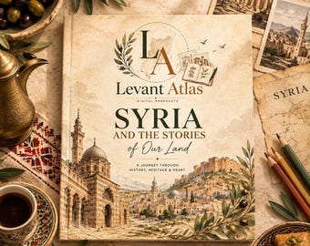 Syrien målarbok | Landmärken, kultur, historia (digital nedladdning)