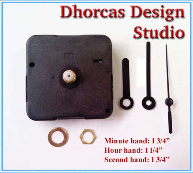 Quartz Clock Motor 011 Kit for Wall Clock Replacement Etsy