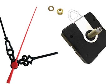 For Carol. Quartz Clock Movement PLASTIC"  hands only