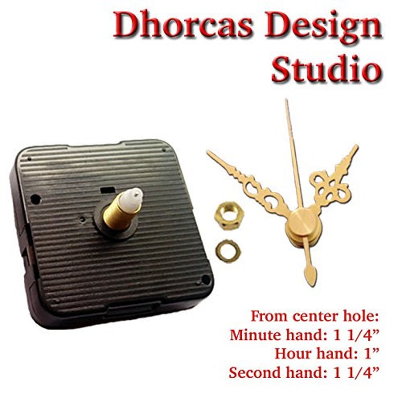 Quartz Clock Motor 017 Kit for Wall Clock Replacement Etsy
